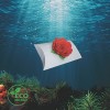 White Voyager Urn with Red Memorial Petal